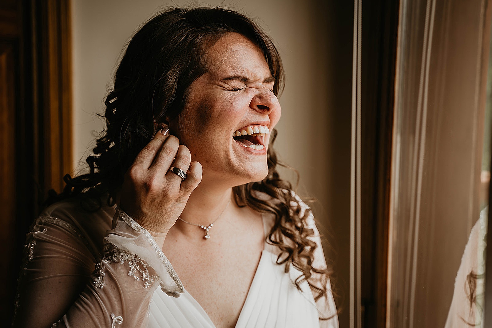 Rustic Colorado Elopement Bride Getting Ready by Krystal Capone Photography