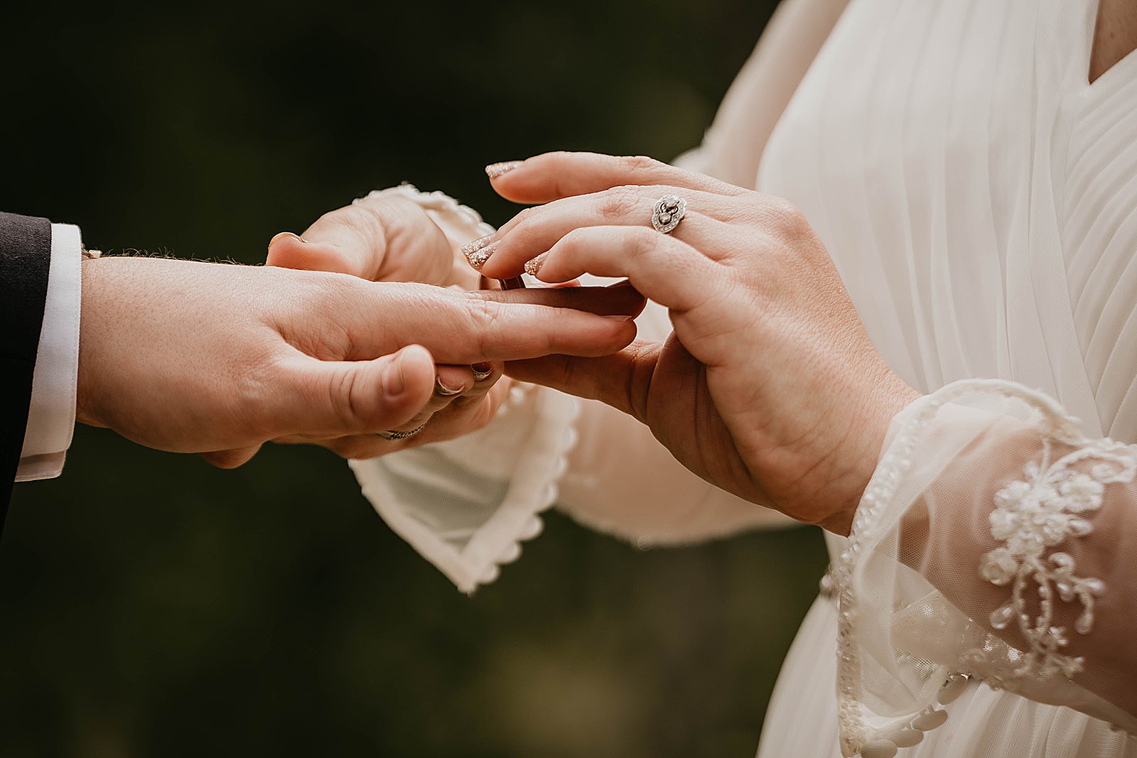 Rustic Colorado Elopement Ceremony by Krystal Capone Photography
