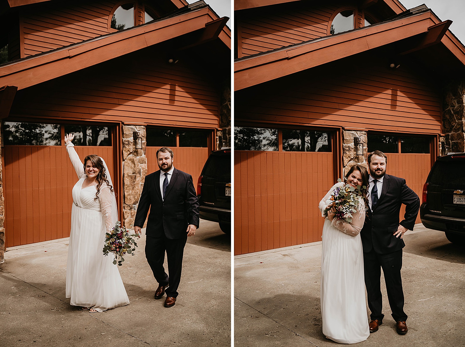 Rustic Colorado Elopement Ceremony Just Married by Krystal Capone Photography