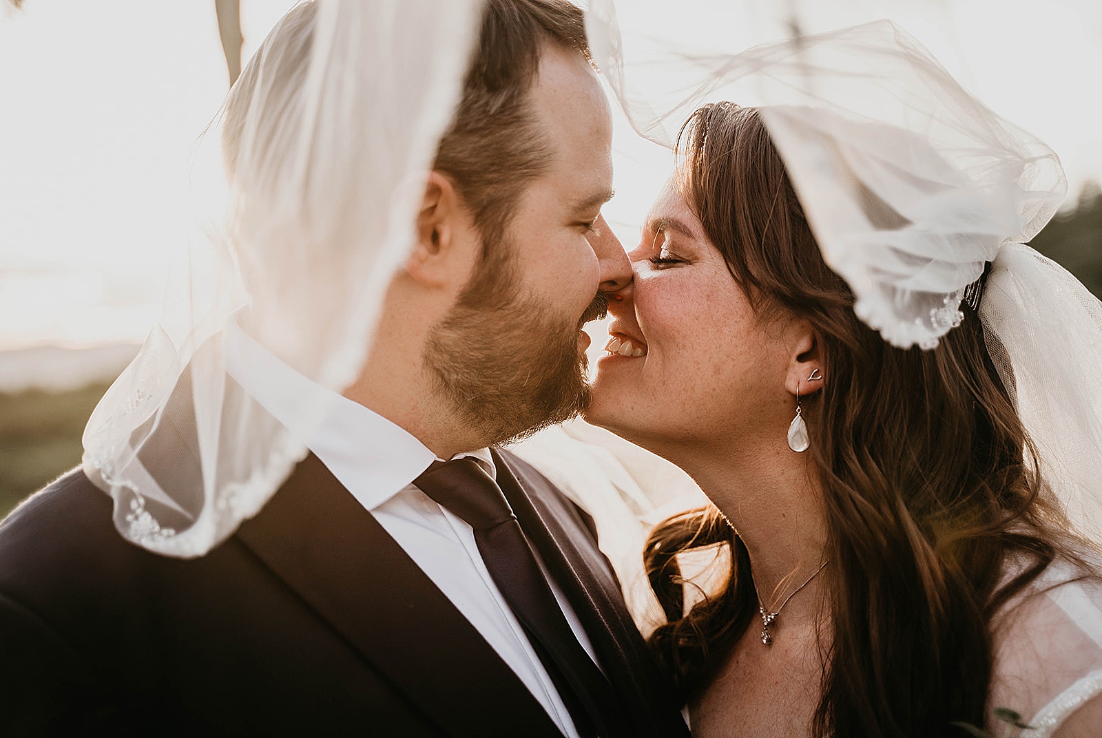 Rustic Colorado Elopement Bride and Groom Portraits by Krystal Capone Photography
