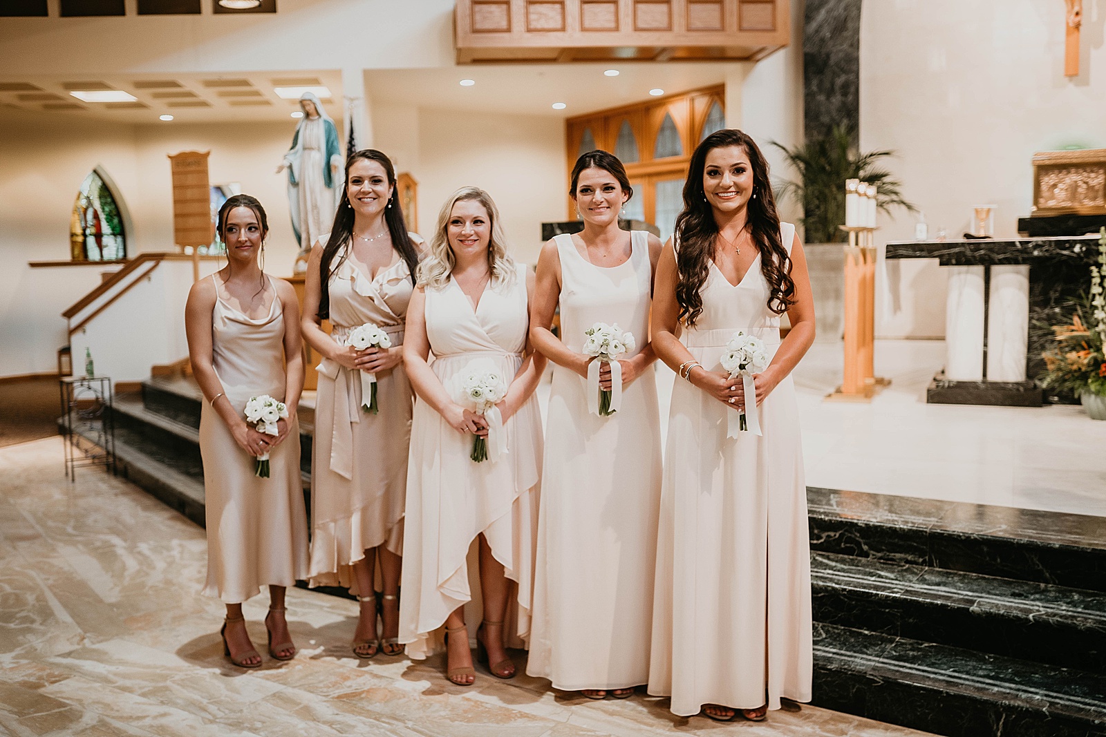 Romantic Church Wedding During COVID-19 captured by West Palm Beach Wedding Photographer, Krystal Capone Photography