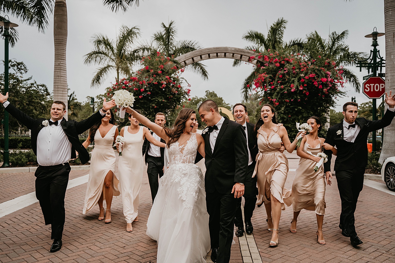 Romantic Church Wedding During COVID-19 captured by West Palm Beach Wedding Photographer, Krystal Capone Photography