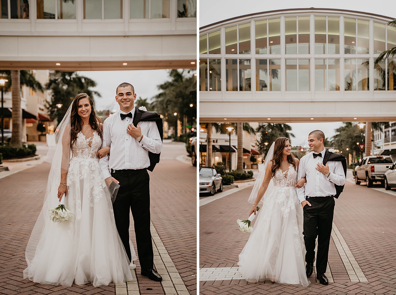 Romantic Church Wedding During COVID-19 captured by West Palm Beach Wedding Photographer, Krystal Capone Photography