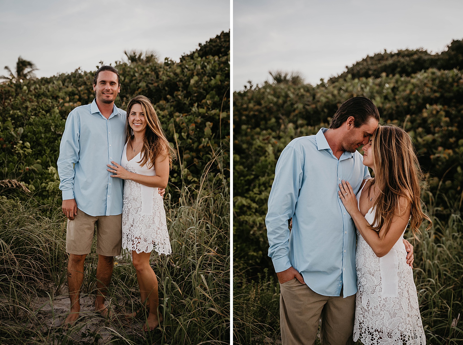 Juno Beach Engagement Photos captured by South Florida Engagement Photographer, Krystal Capone Photography