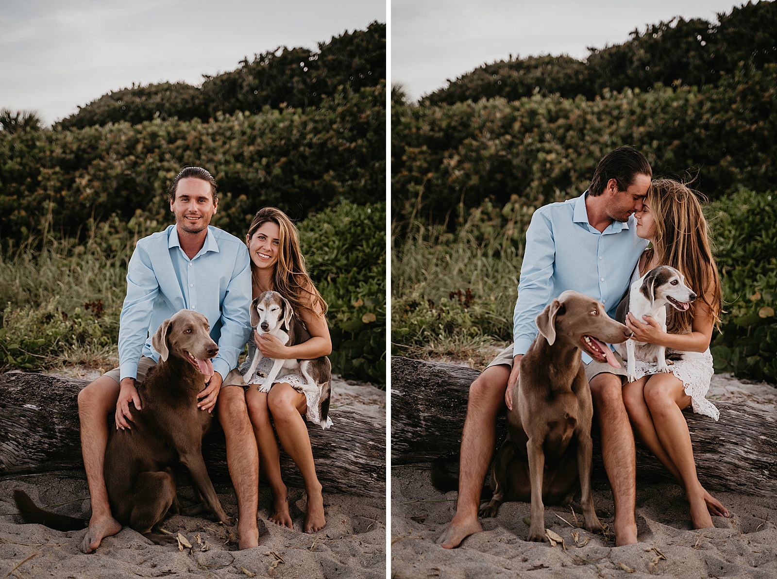 Juno Beach Engagement Photos captured by South Florida Engagement Photographer, Krystal Capone Photography