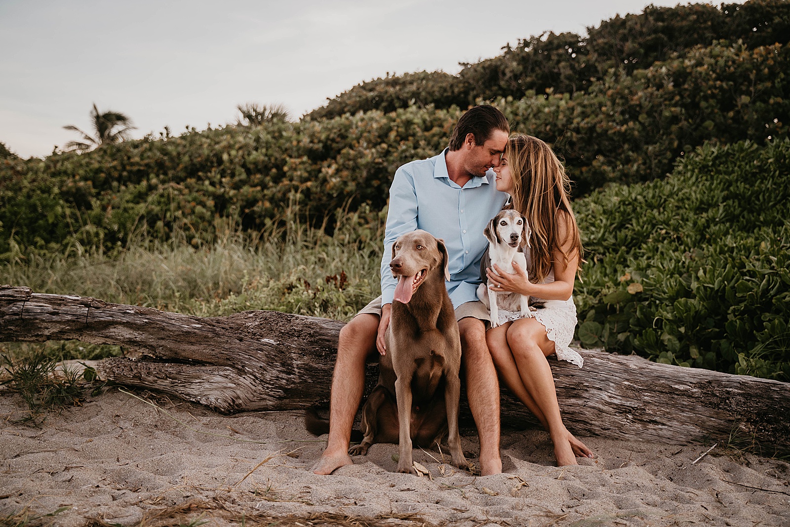 Juno Beach Engagement Photos captured by South Florida Engagement Photographer, Krystal Capone Photography