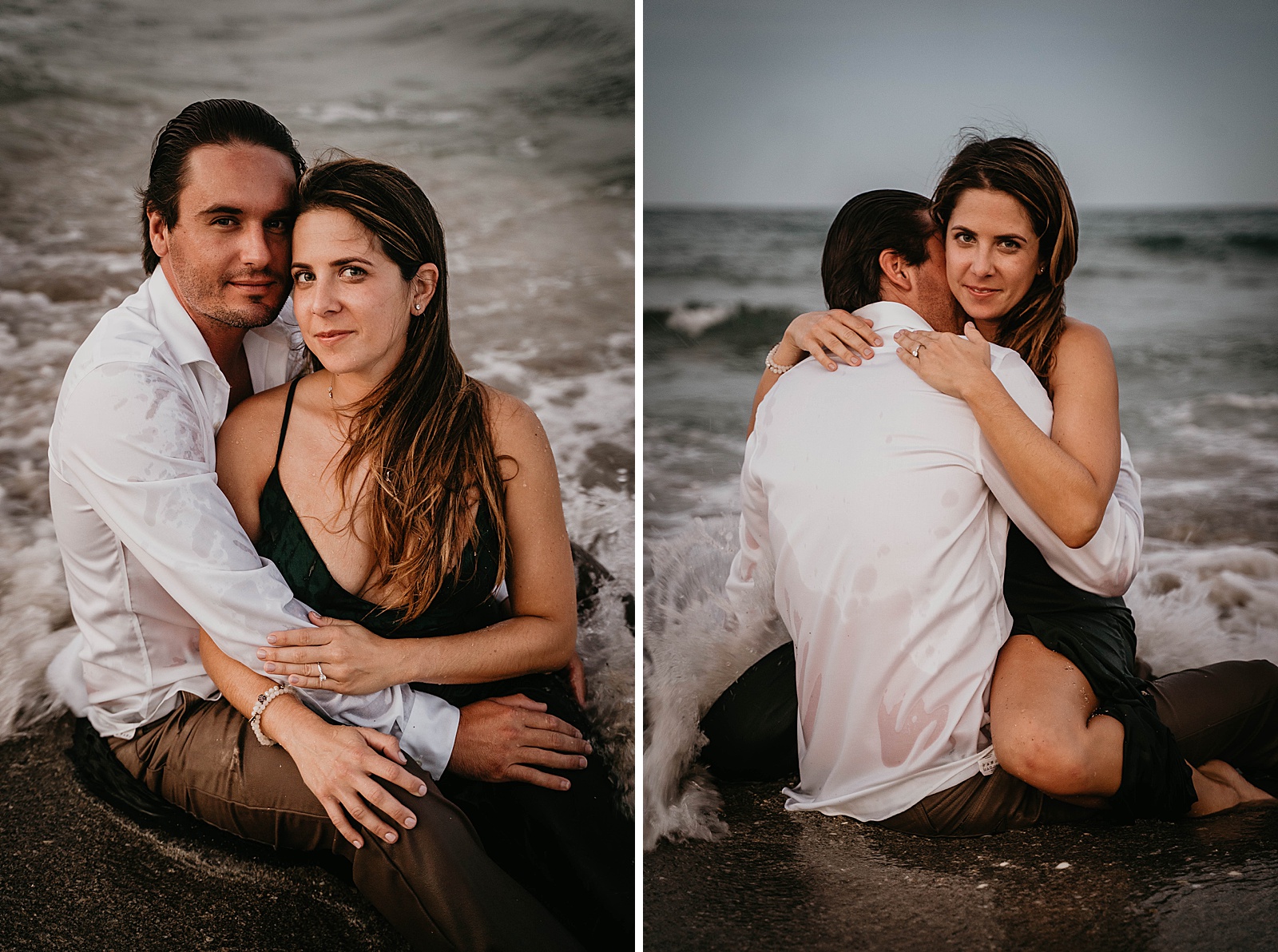 Juno Beach Engagement Photos captured by South Florida Engagement Photographer, Krystal Capone Photography
