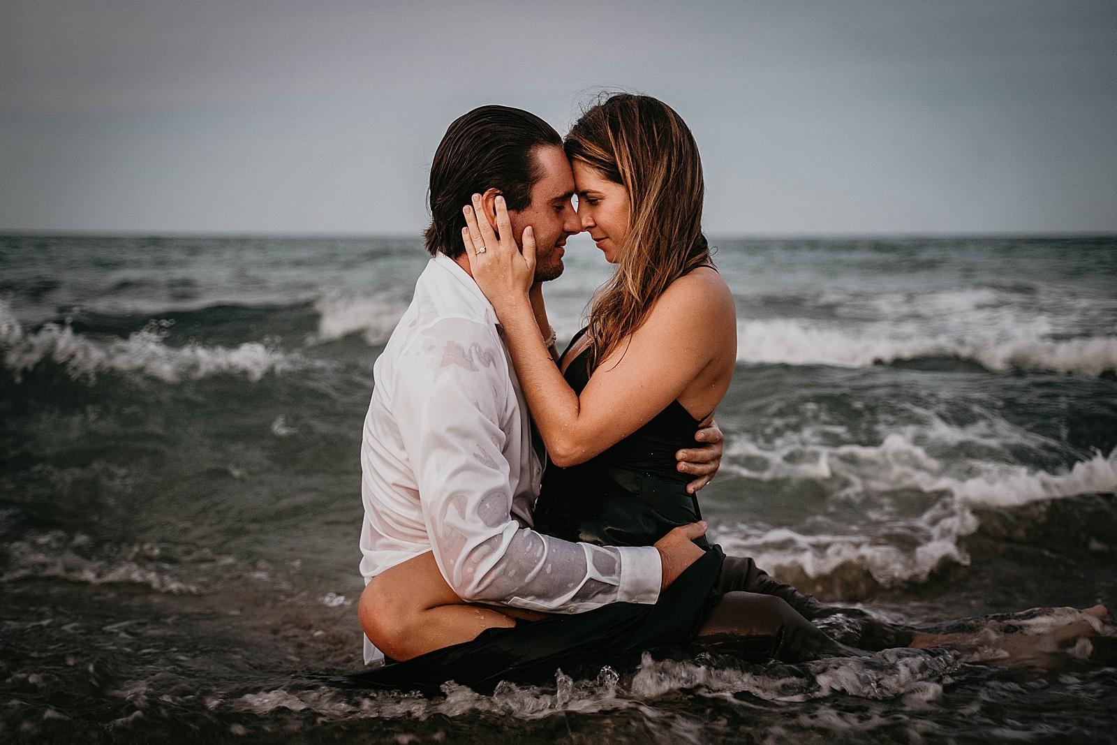 Juno Beach Engagement Photos captured by South Florida Engagement Photographer, Krystal Capone Photography