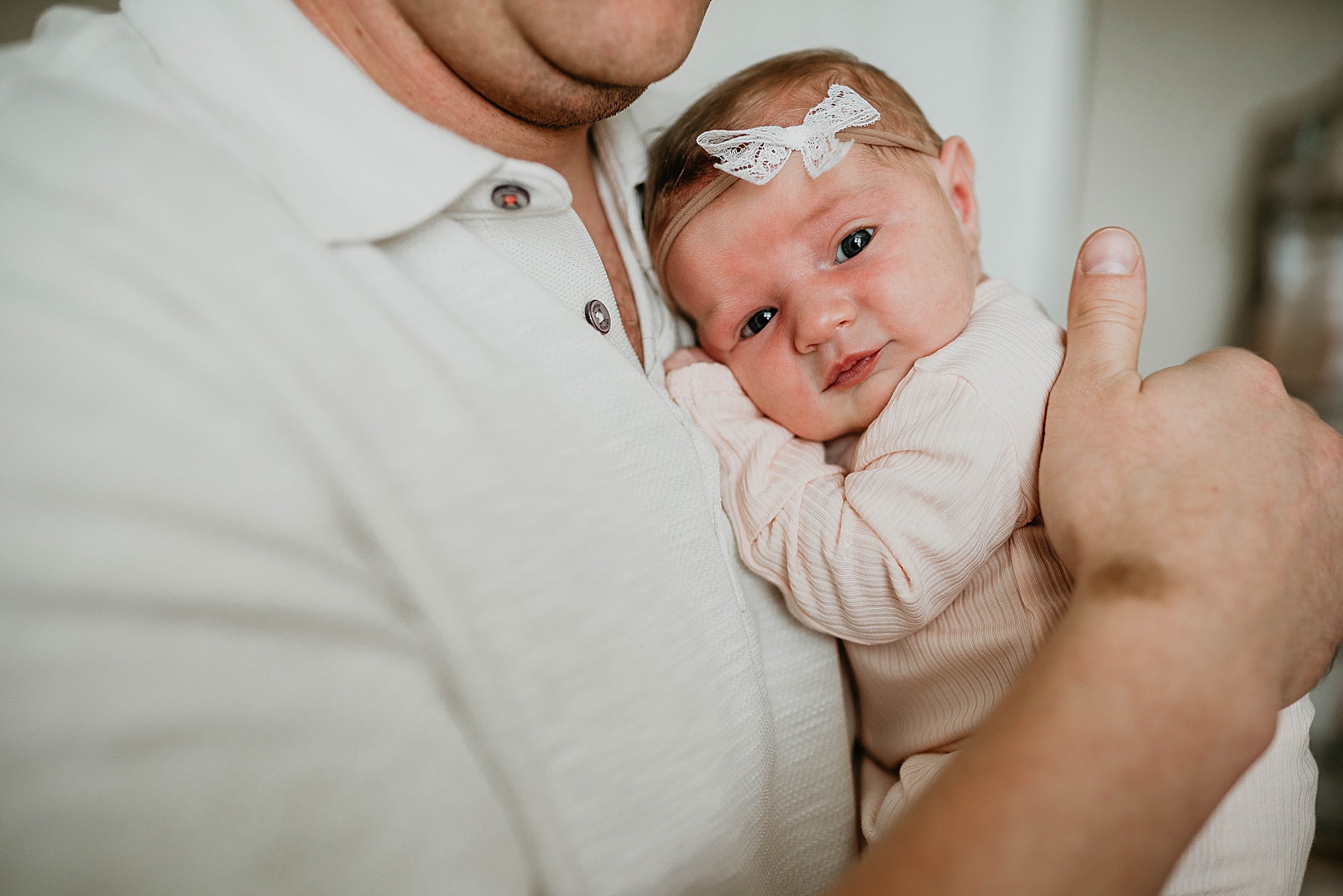 South Florida In Home Newborn Family Photos captured by South Florida Family Photographer, Krystal Capone Photography