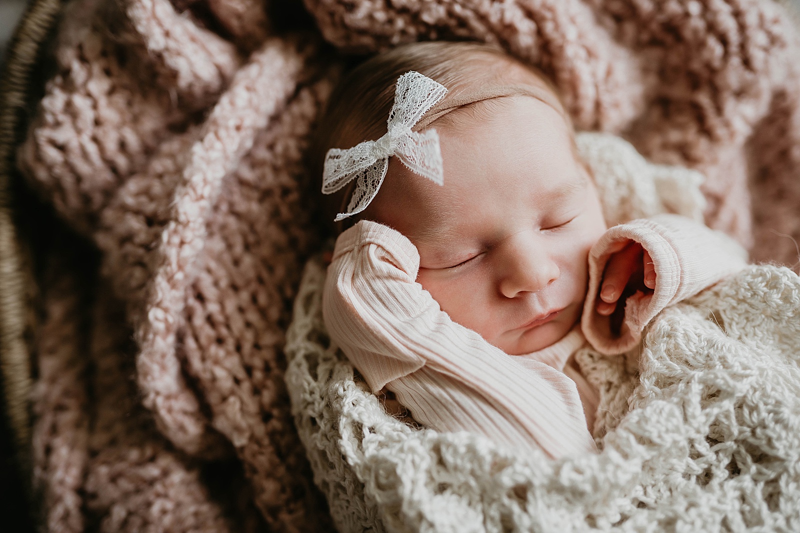 South Florida In Home Newborn Family Photos captured by South Florida Family Photographer, Krystal Capone Photography