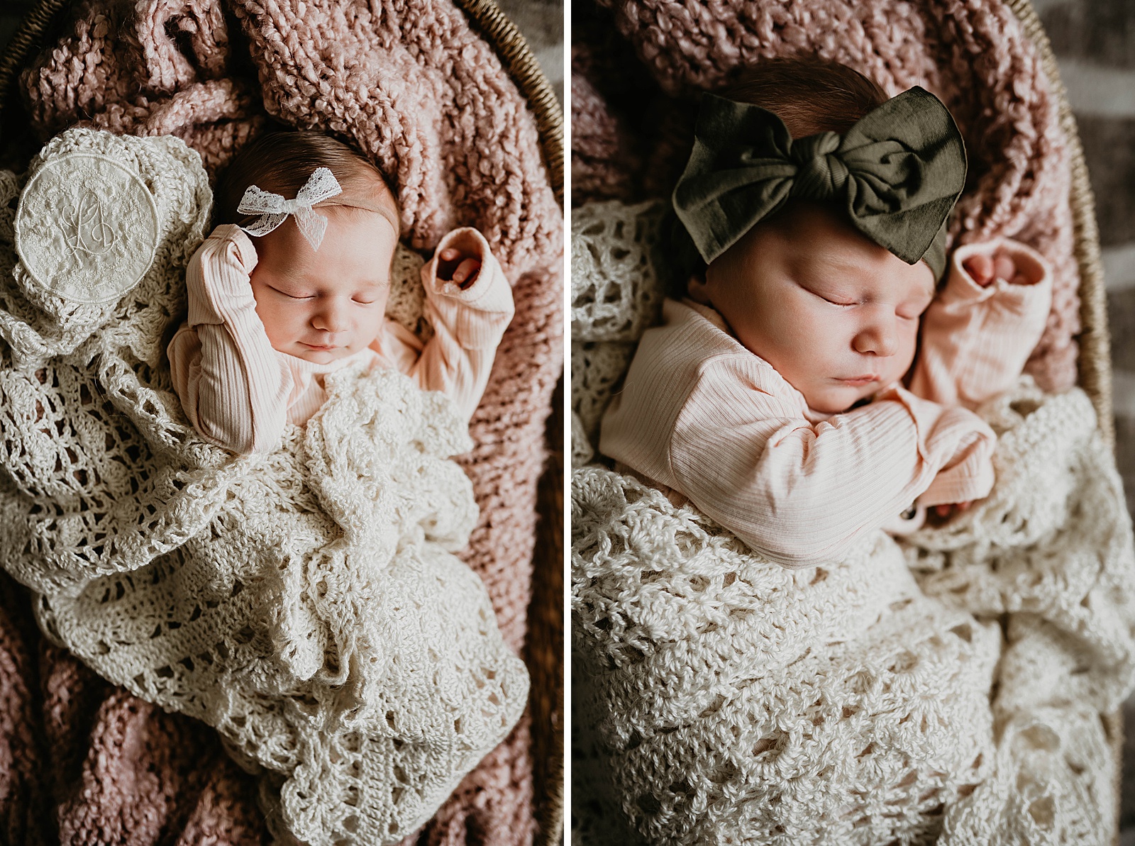 South Florida In Home Newborn Family Photos captured by South Florida Family Photographer, Krystal Capone Photography