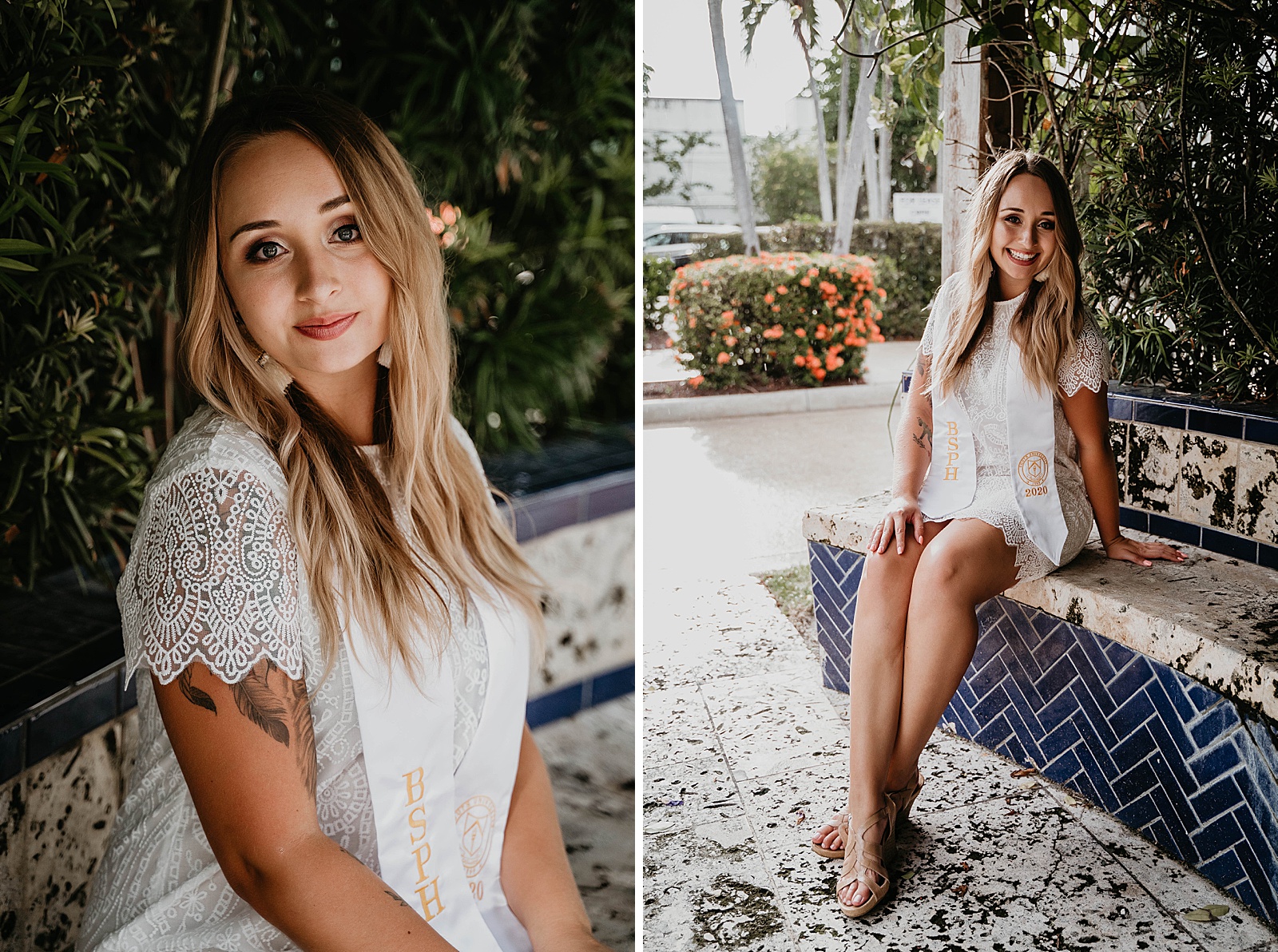 Worth Ave Graduation Photos captured by South Florida Portrait Photographer, Krystal Capone Photography