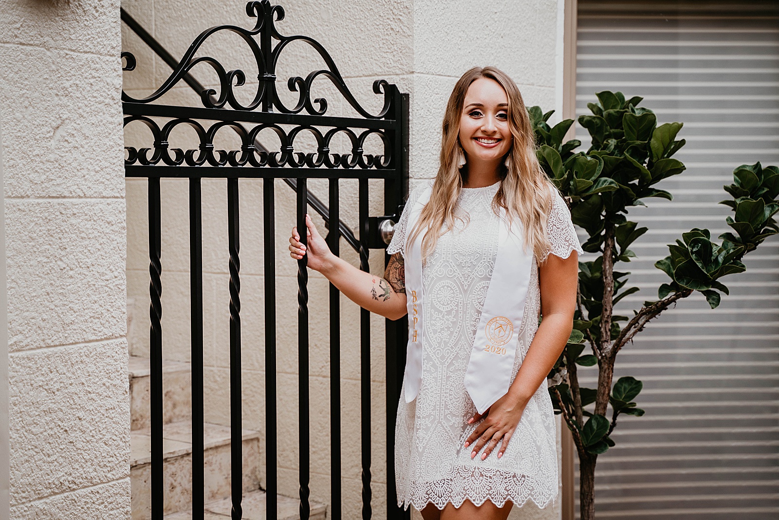 Worth Ave Graduation Photos captured by South Florida Portrait Photographer, Krystal Capone Photography