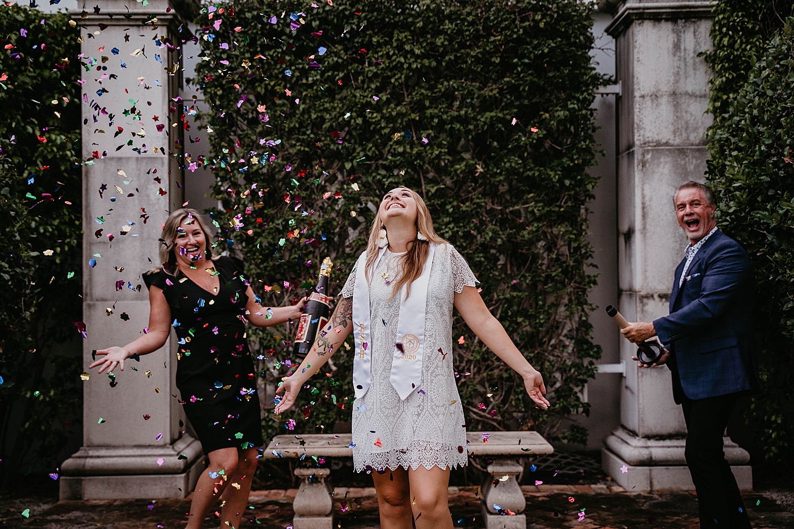 Worth Ave Graduation Photos captured by South Florida Portrait Photographer, Krystal Capone Photography