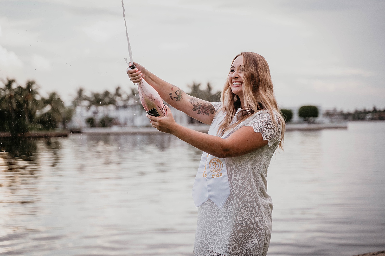 Worth Ave Graduation Photos captured by South Florida Portrait Photographer, Krystal Capone Photography