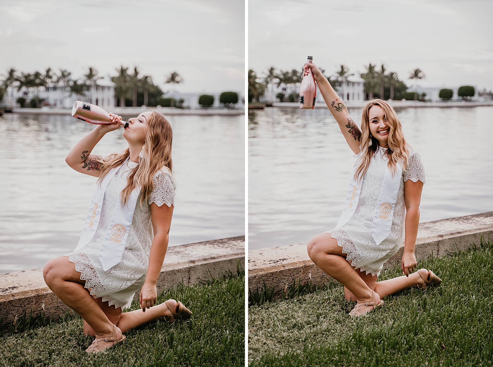 Worth Ave Graduation Photos captured by South Florida Portrait Photographer, Krystal Capone Photography