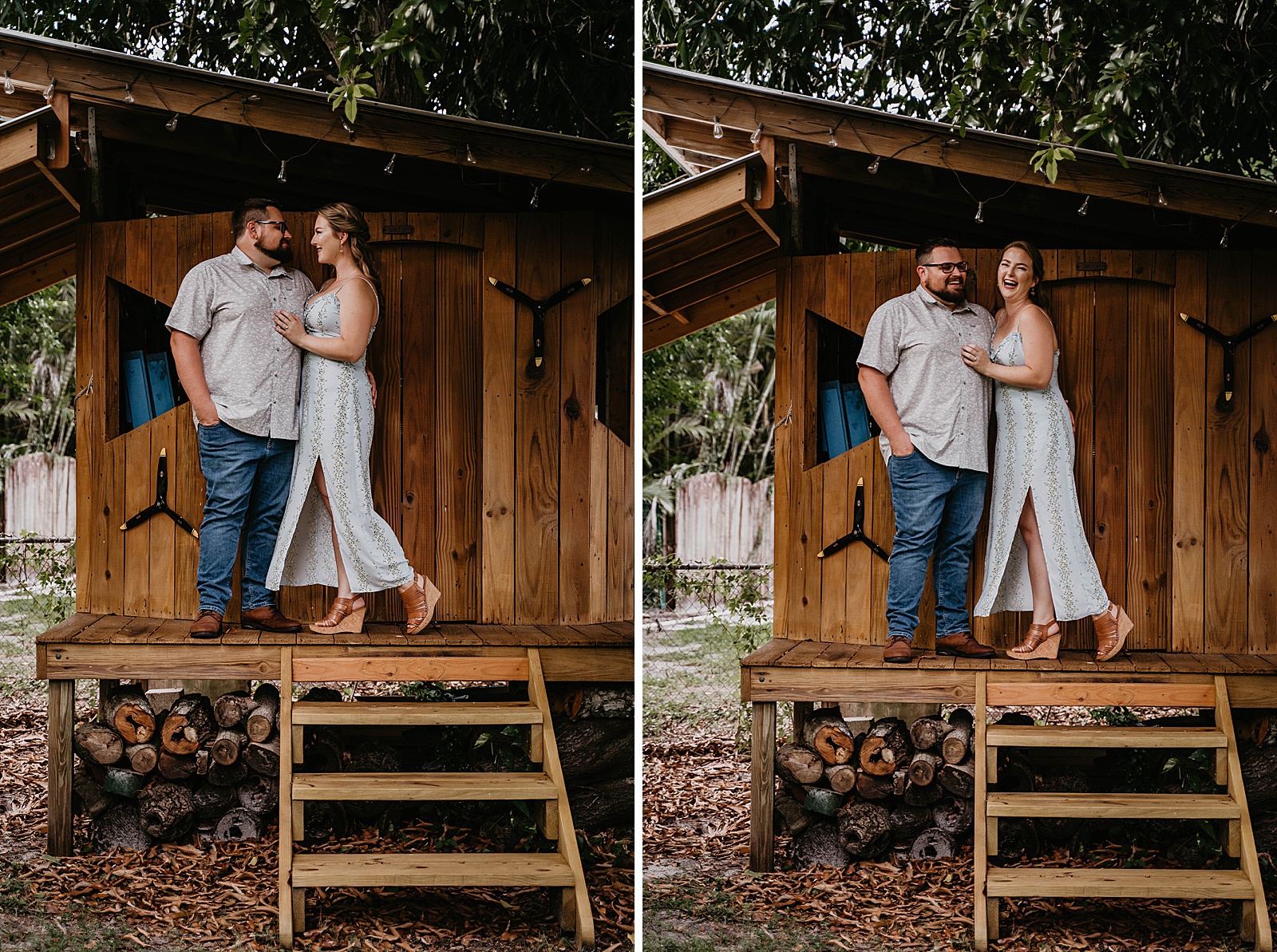 Delray Beach, Florida Engagement Photos taken by South Florida Engagement Photographer, Krystal Capone Photography