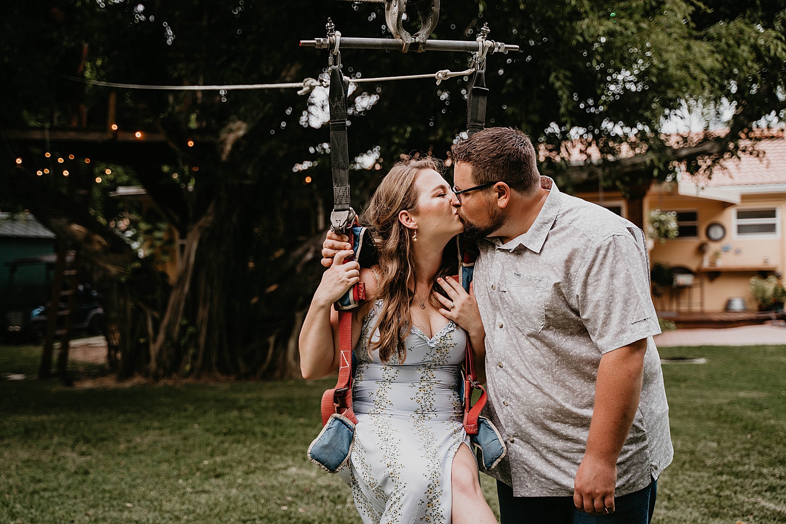 Delray Beach, Florida Engagement Photos taken by South Florida Engagement Photographer, Krystal Capone Photography