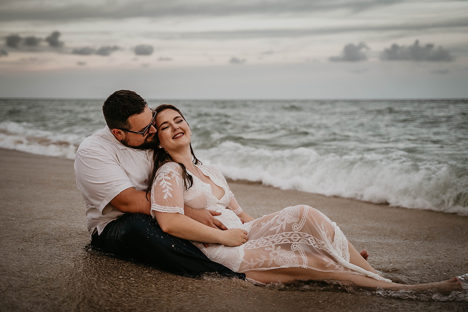 Delray Beach, Florida Engagement Photos taken by South Florida Engagement Photographer, Krystal Capone Photography
