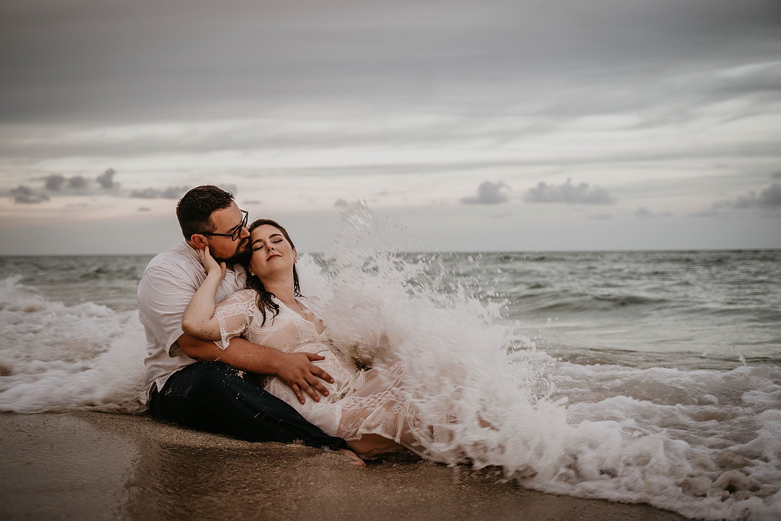 Delray Beach, Florida Engagement Photos taken by South Florida Engagement Photographer, Krystal Capone Photography