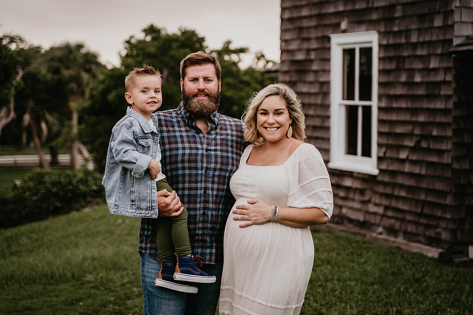 Dubois Park Maternity Family Photos by South Florida Lifestyle Photographer, Krystal Capone Photography