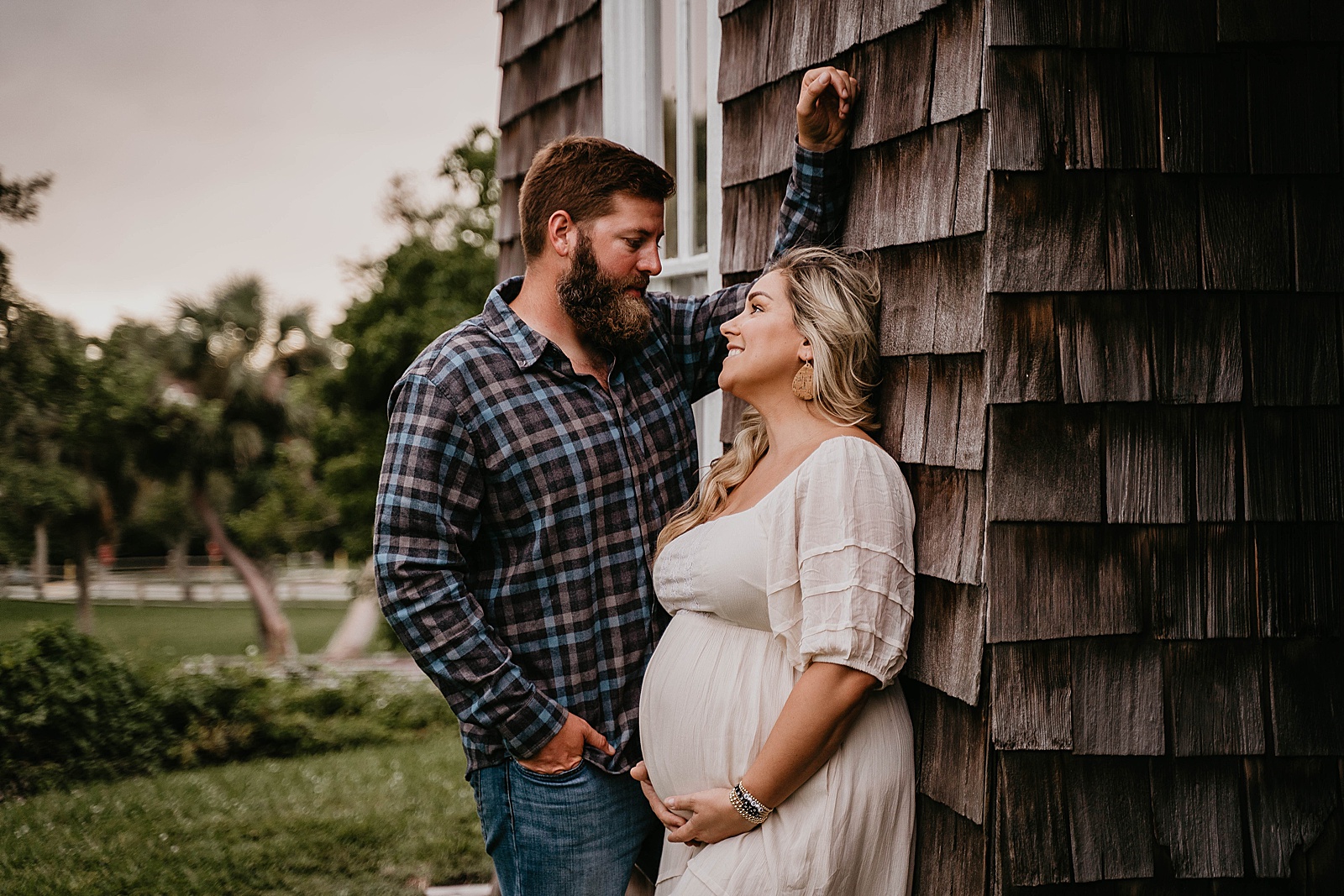 Dubois Park Maternity Family Photos by South Florida Lifestyle Photographer, Krystal Capone Photography