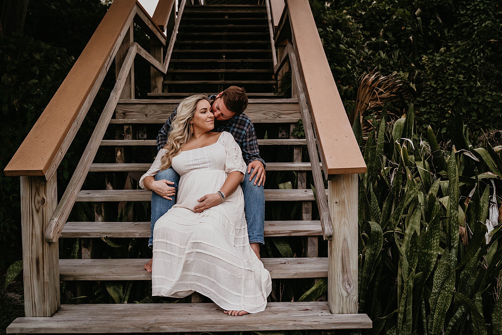 Dubois Park Maternity Family Photos by South Florida Lifestyle Photographer, Krystal Capone Photography