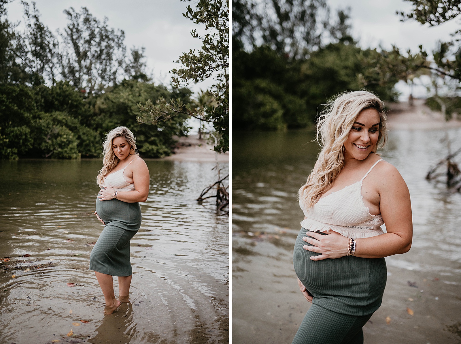 Dubois Park Maternity Family Photos by South Florida Lifestyle Photographer, Krystal Capone Photography