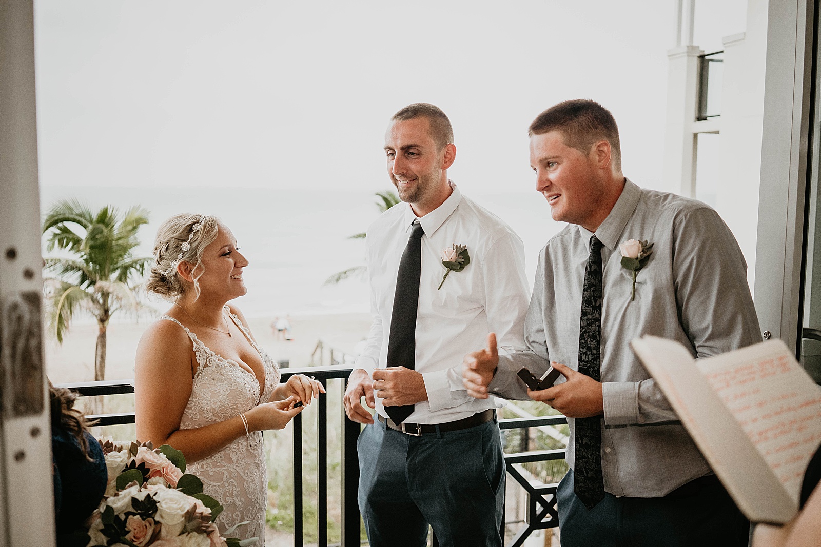 Intimate COVID South Florida Wedding Photos by South Florida Wedding Photographer, Krystal Capone Photography