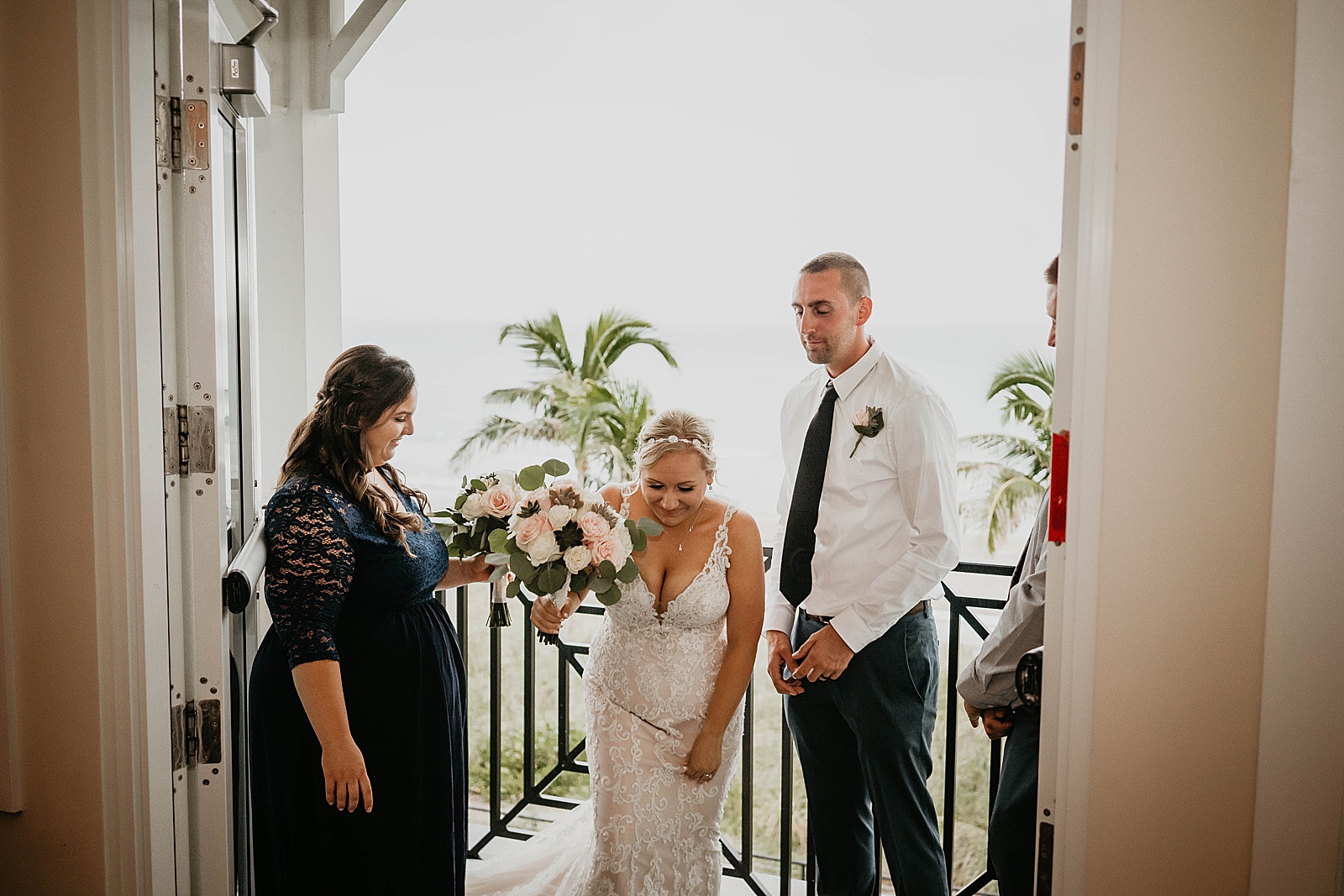 Intimate COVID South Florida Wedding Photos by South Florida Wedding Photographer, Krystal Capone Photography