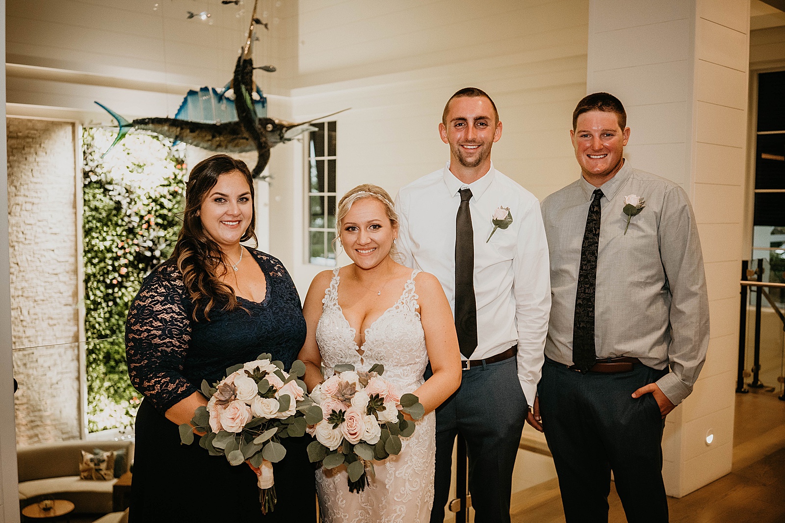 Intimate COVID South Florida Wedding Photos by South Florida Wedding Photographer, Krystal Capone Photography
