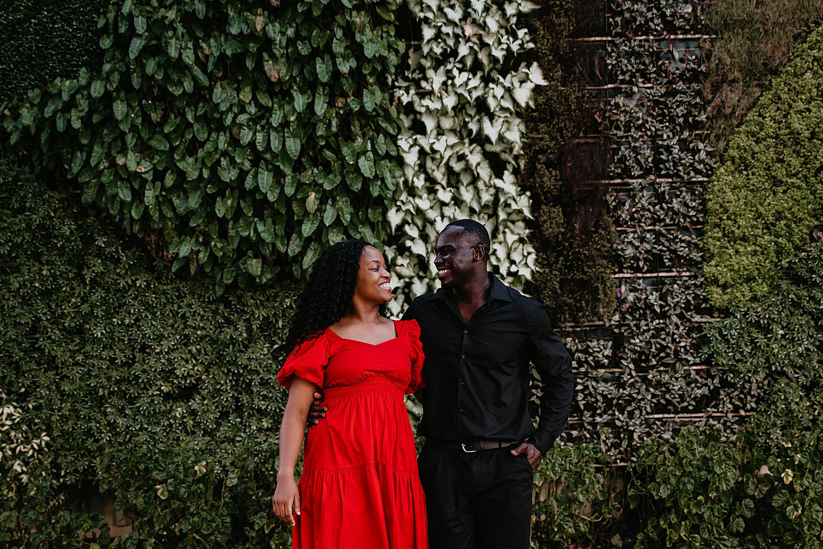 Colorful Worth Ave, Palm Beach Engagement Photos taken by South Florida Engagement Photographer, Krystal Capone Photography