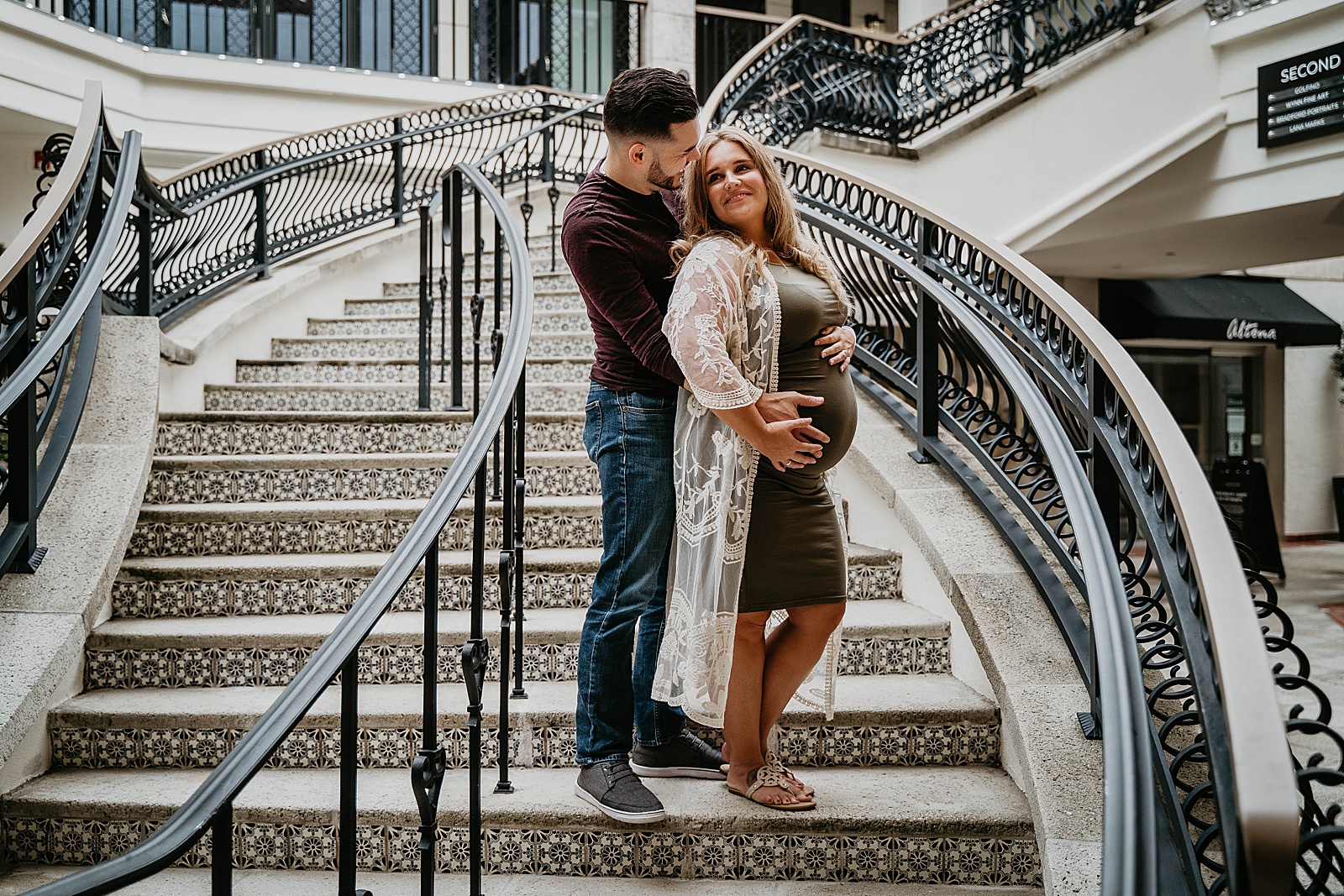 Palm Beach Maternity Photos by South Florida Lifestyle Photographer Krystal Capone Photography