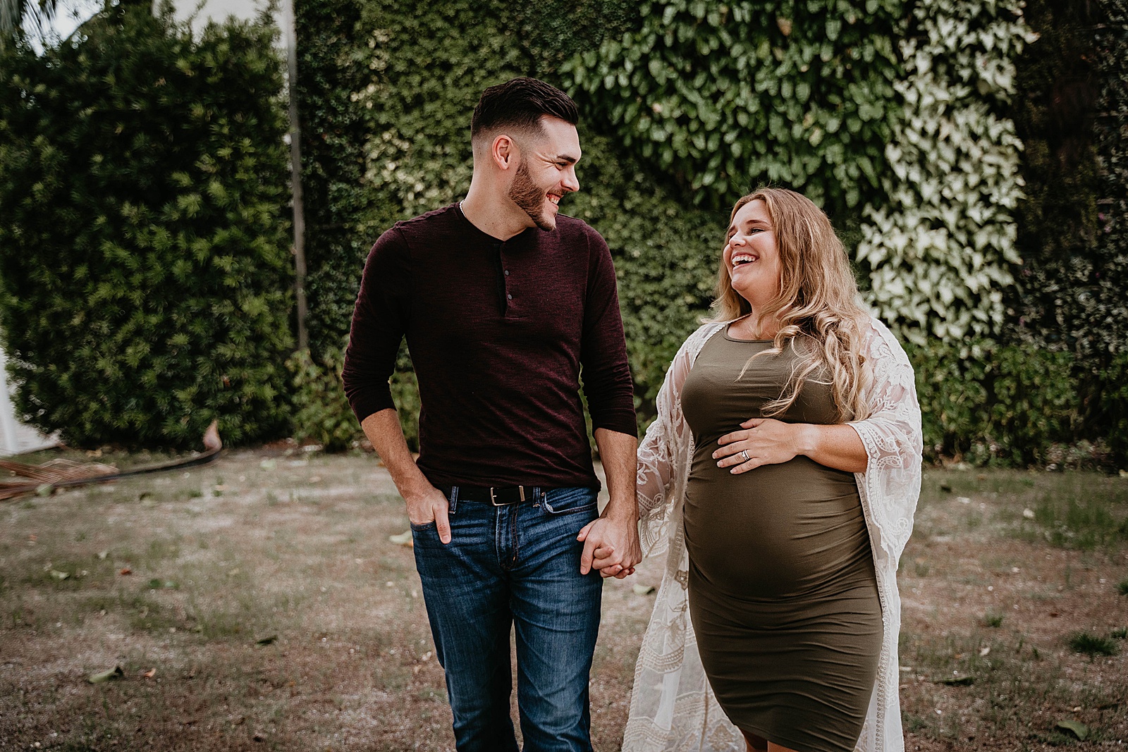 Palm Beach Maternity Photos by South Florida Lifestyle Photographer Krystal Capone Photography