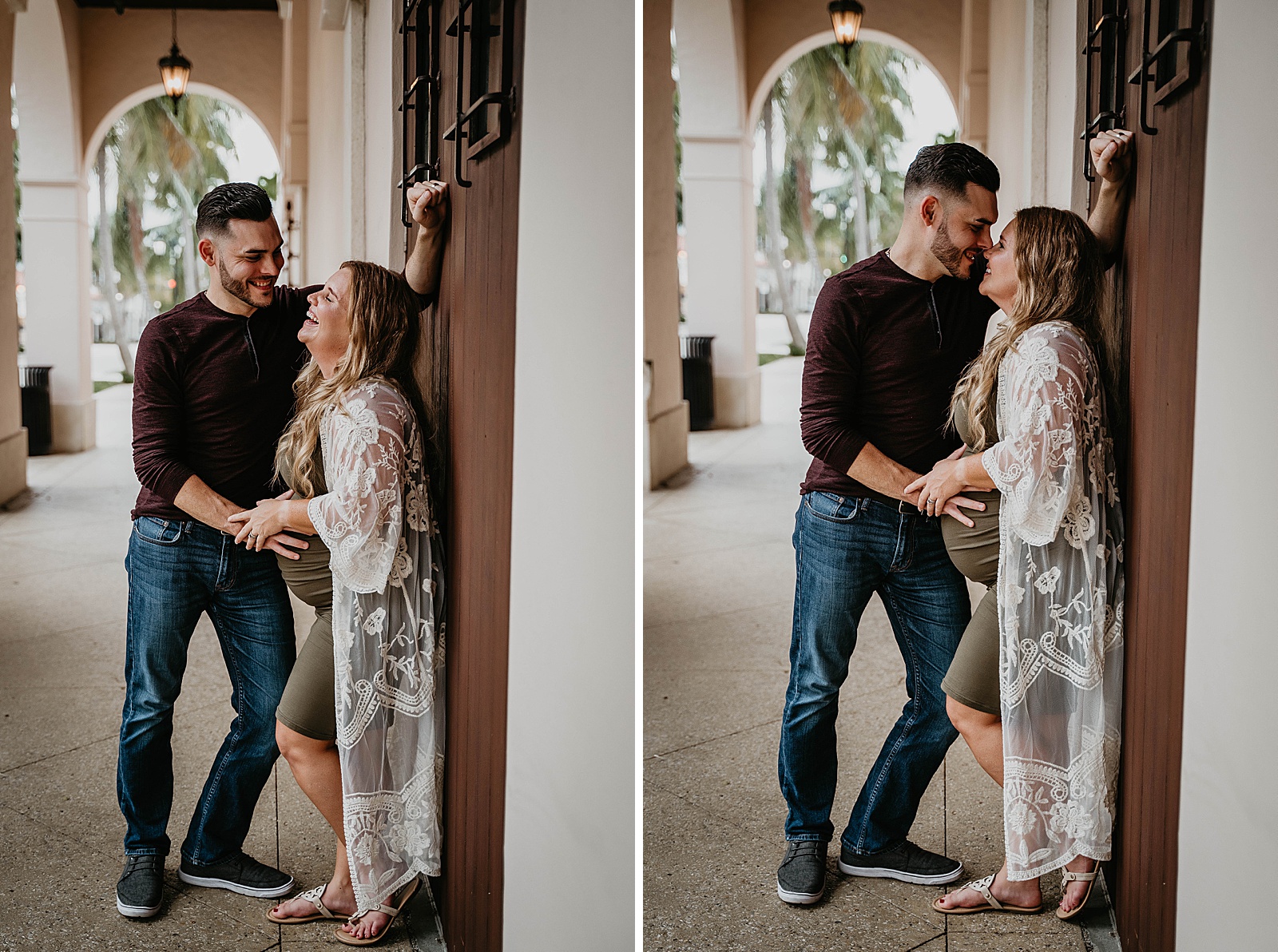 Palm Beach Maternity Photos by South Florida Lifestyle Photographer Krystal Capone Photography