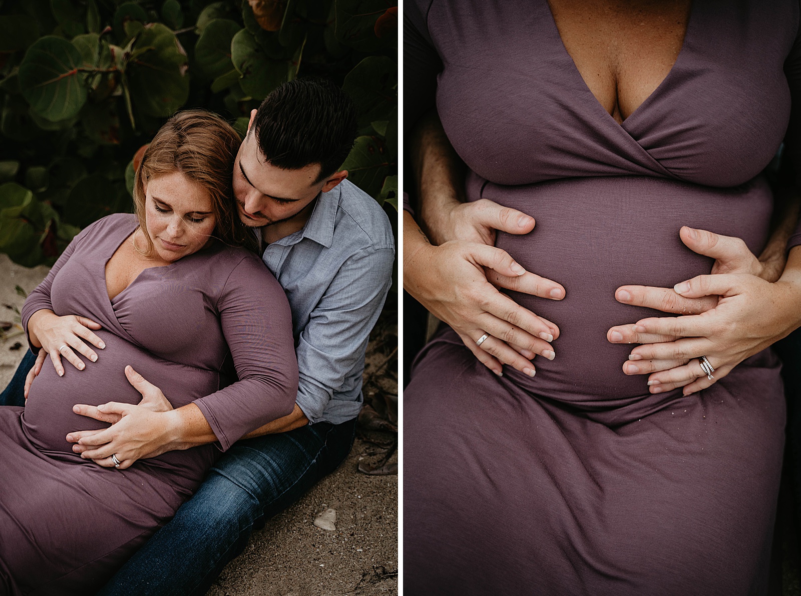 Palm Beach Maternity Photos by South Florida Lifestyle Photographer Krystal Capone Photography
