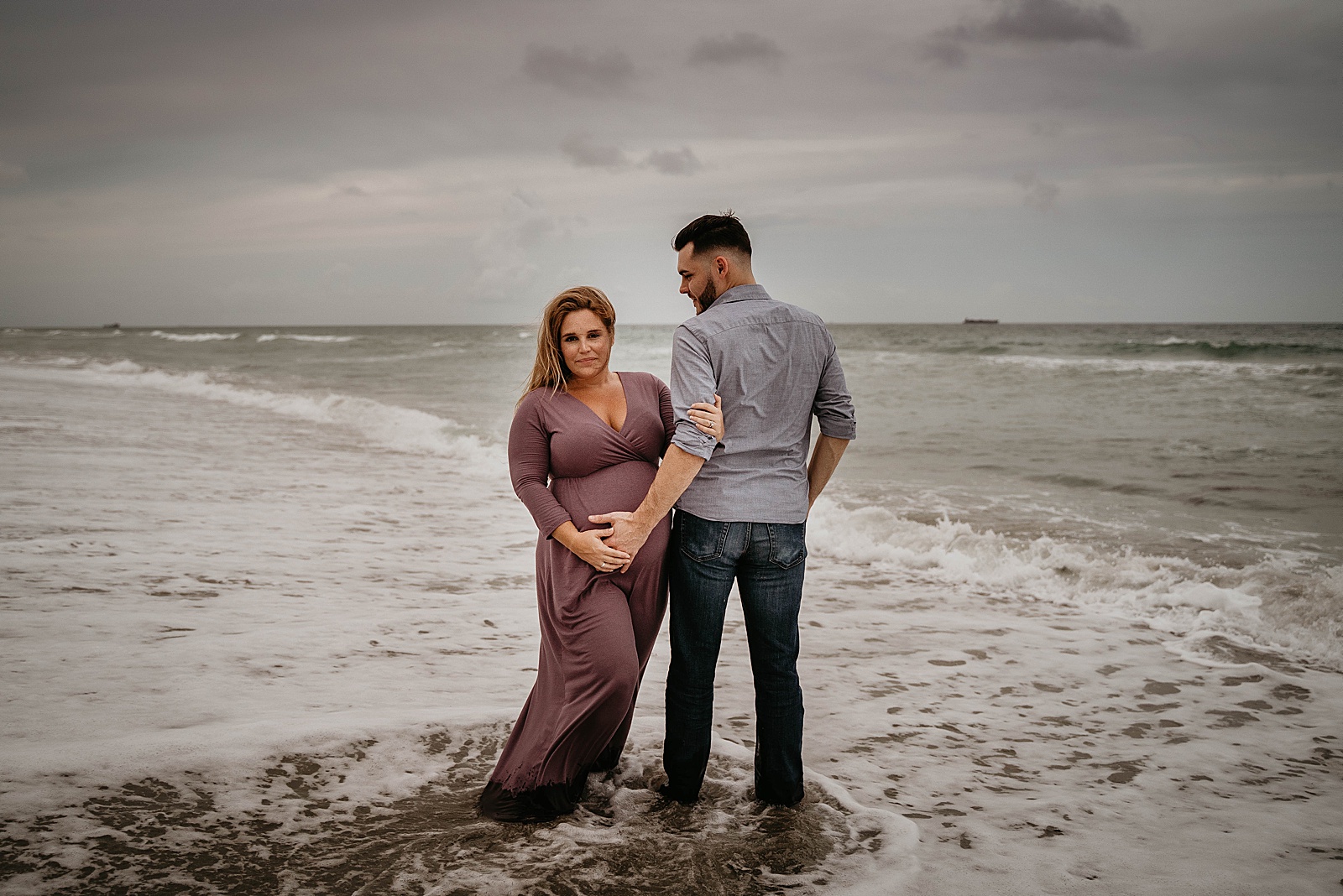 Palm Beach Maternity Photos by South Florida Lifestyle Photographer Krystal Capone Photography