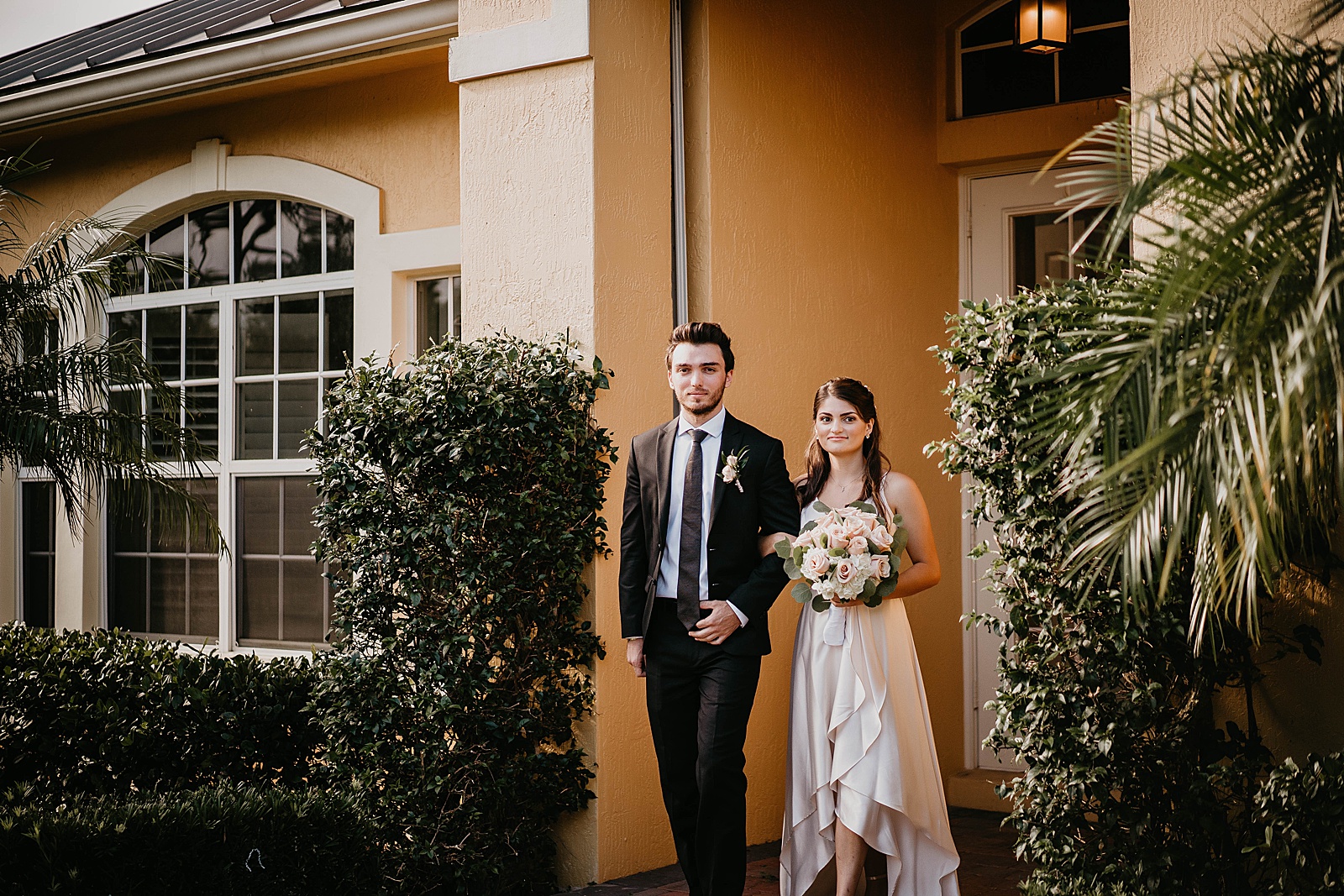 South Florida Backyard Elopement Photos by Krystal Capone Photography