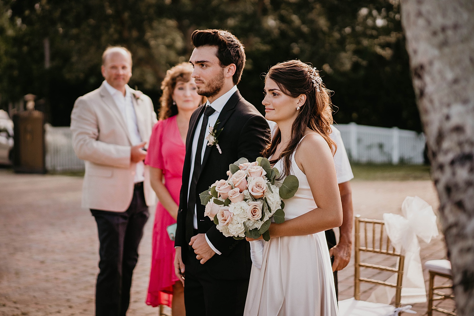South Florida Backyard Elopement Photos by Krystal Capone Photography