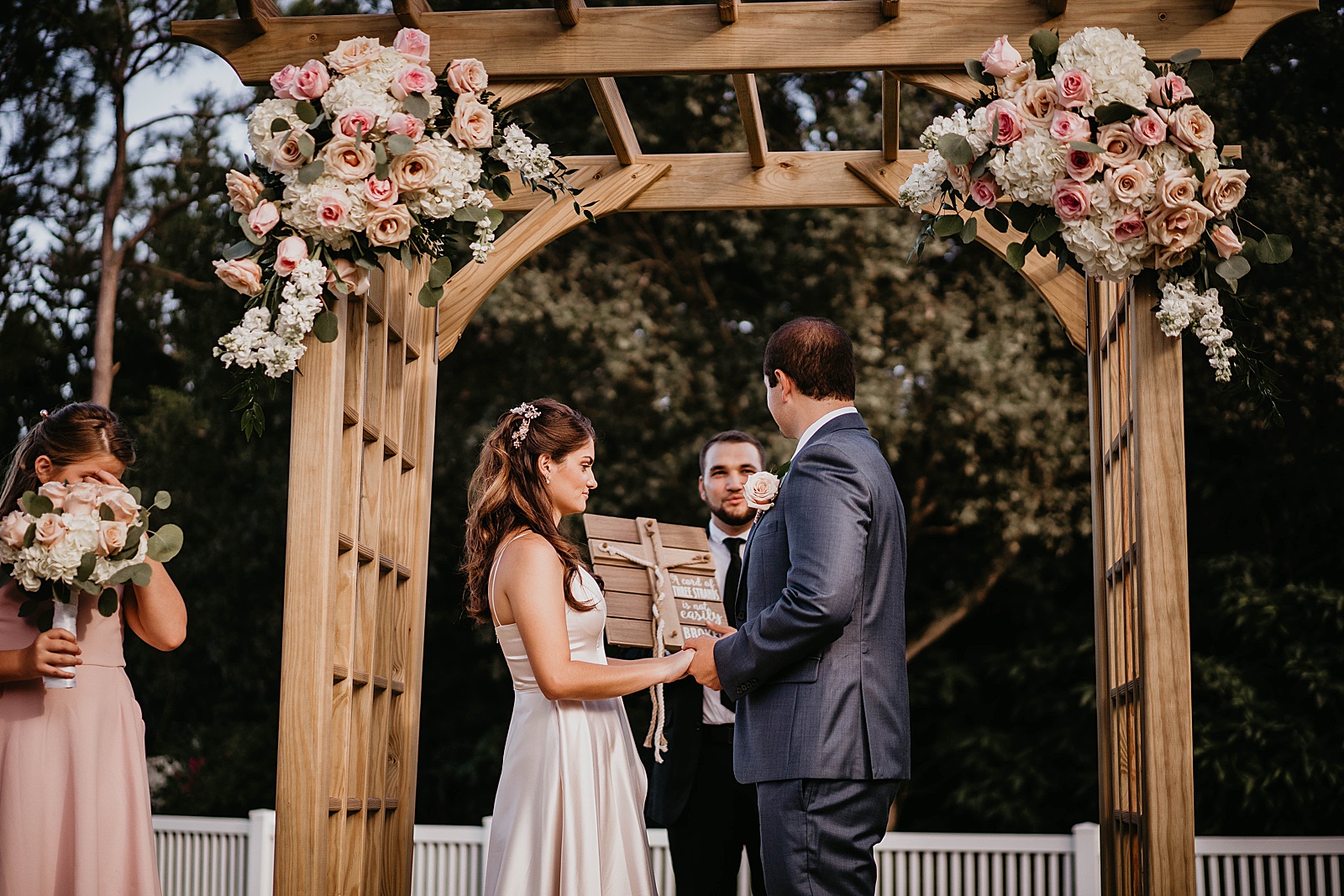 South Florida Backyard Elopement Photos by Krystal Capone Photography