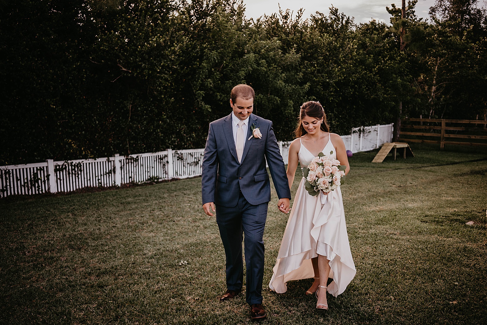 South Florida Backyard Elopement Photos by Krystal Capone Photography