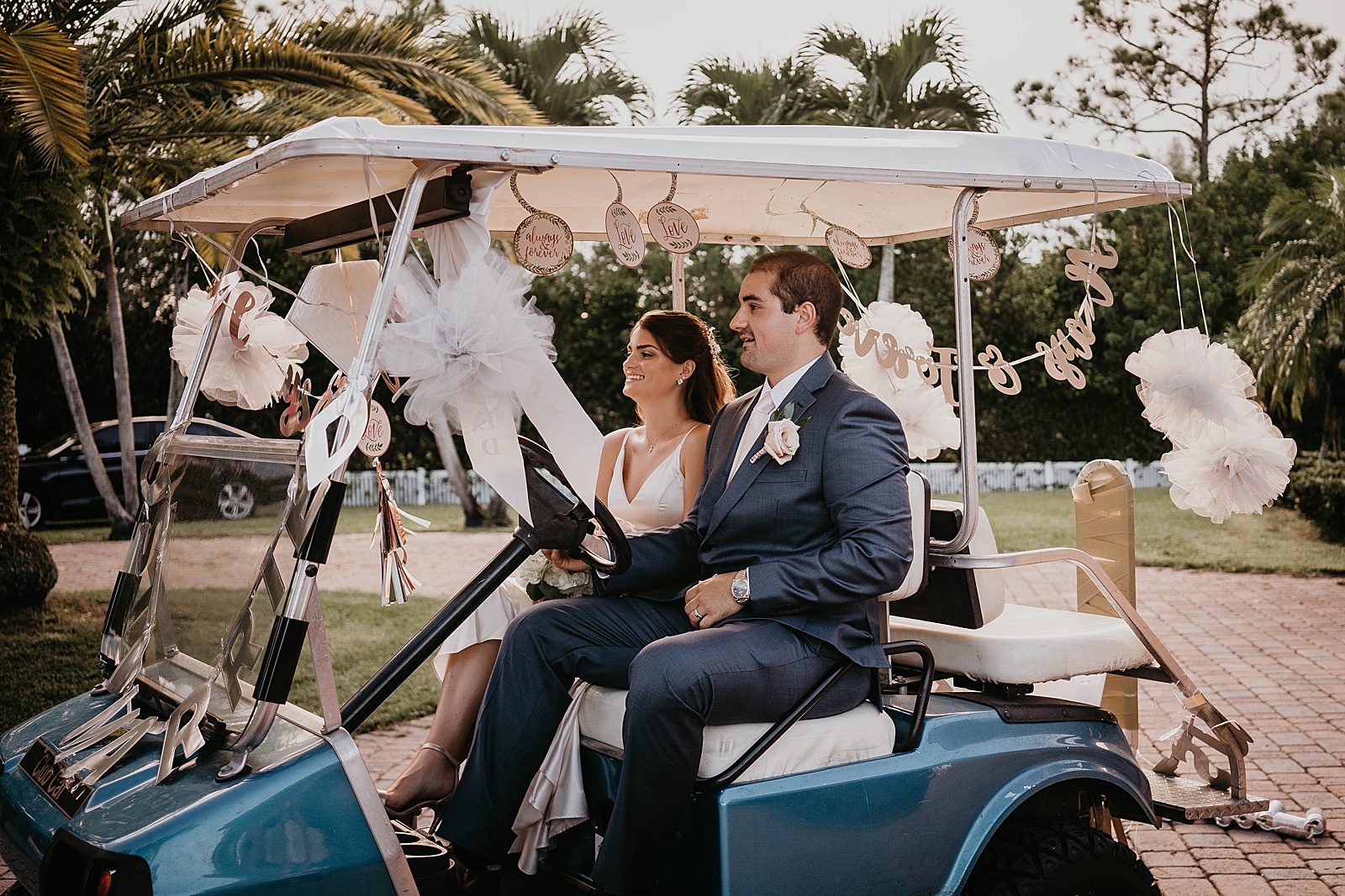 South Florida Backyard Elopement Photos by Krystal Capone Photography