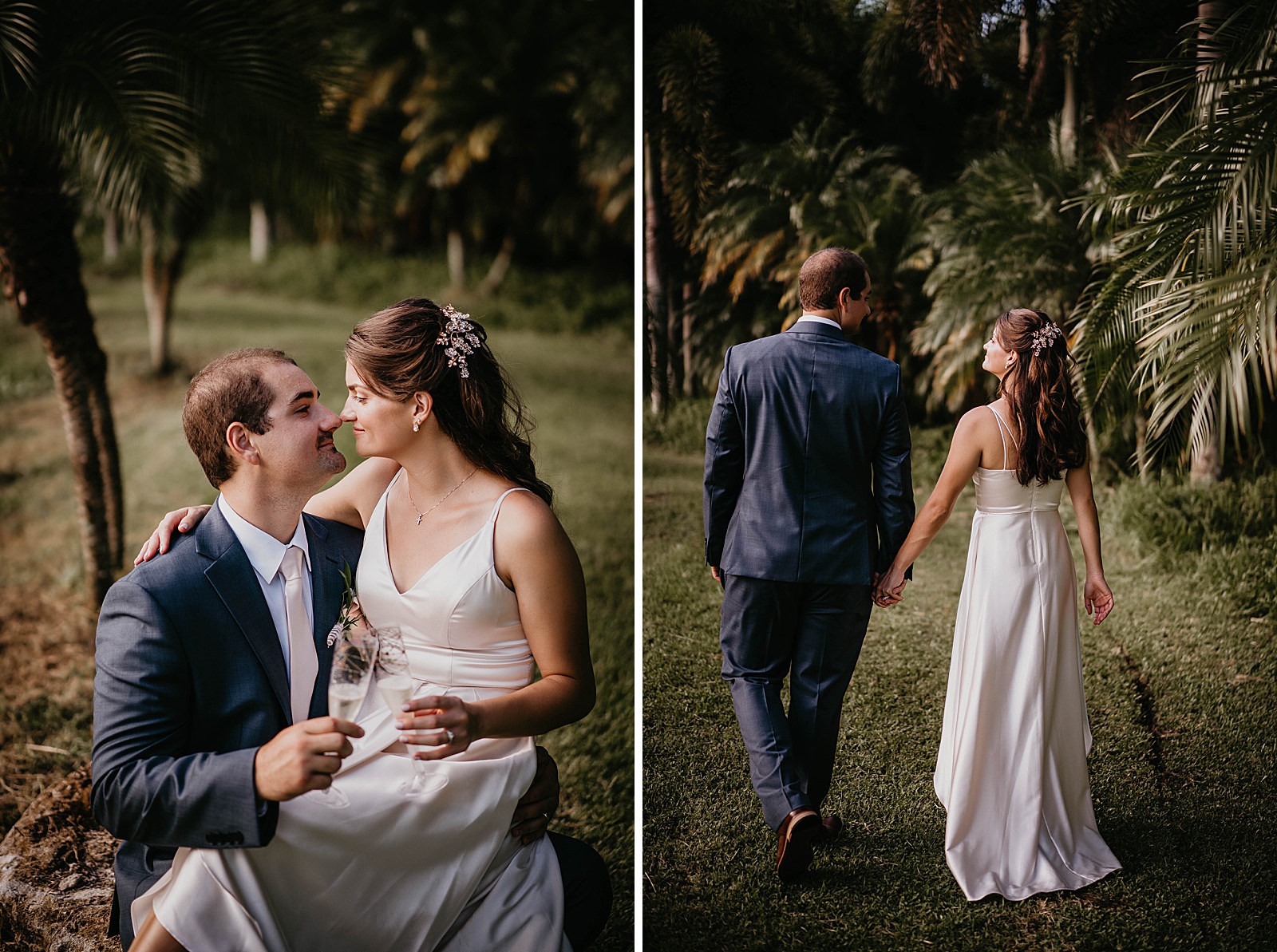 South Florida Backyard Elopement Photos by Krystal Capone Photography