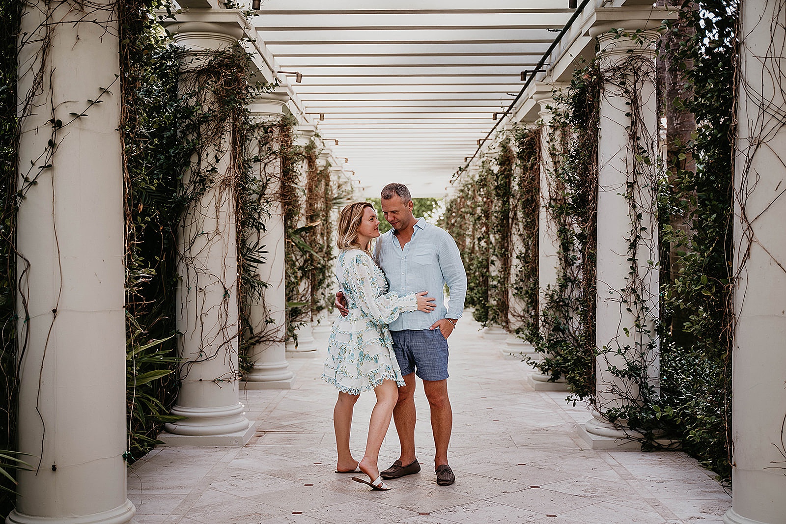 Steamy anniversary photos captured by South Florida couples photographer, Krystal Capone Photography