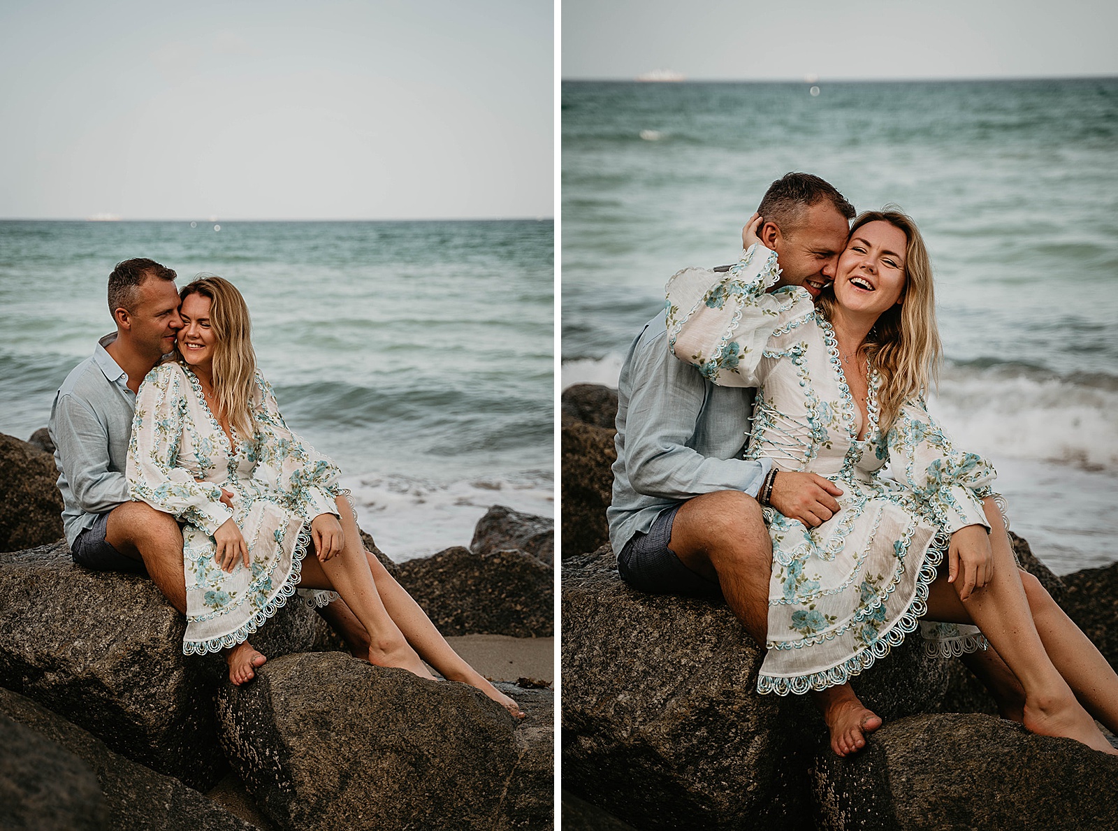 Steamy anniversary photos captured by South Florida couples photographer, Krystal Capone Photography