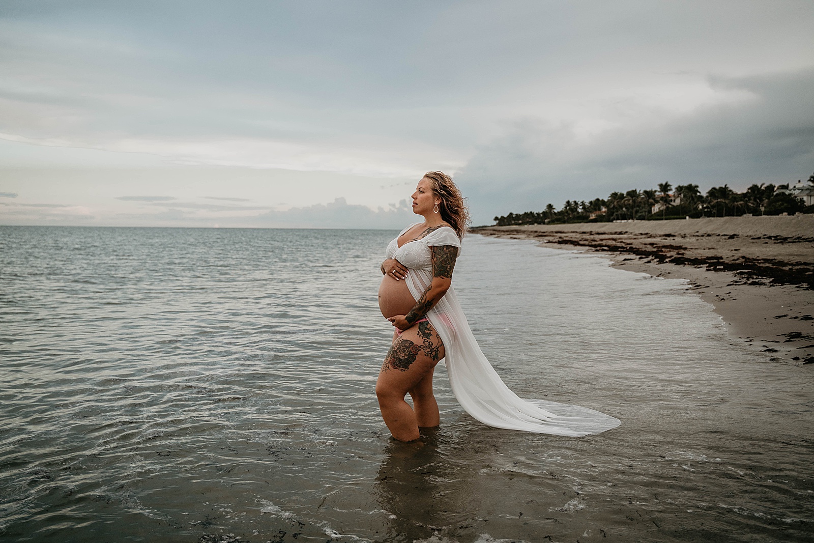 Palm Beach Maternity Photos by South Florida Lifestyle Photographer, Krystal Capone Photography