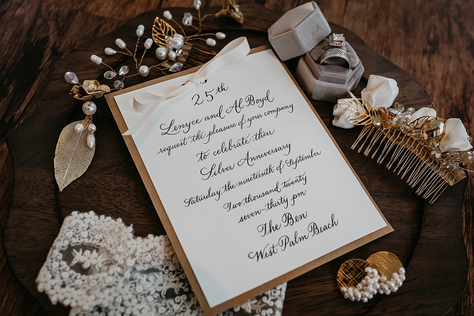 Wedding Anniversary Photography by South Florida Wedding Photographer, Krystal Capone Photography