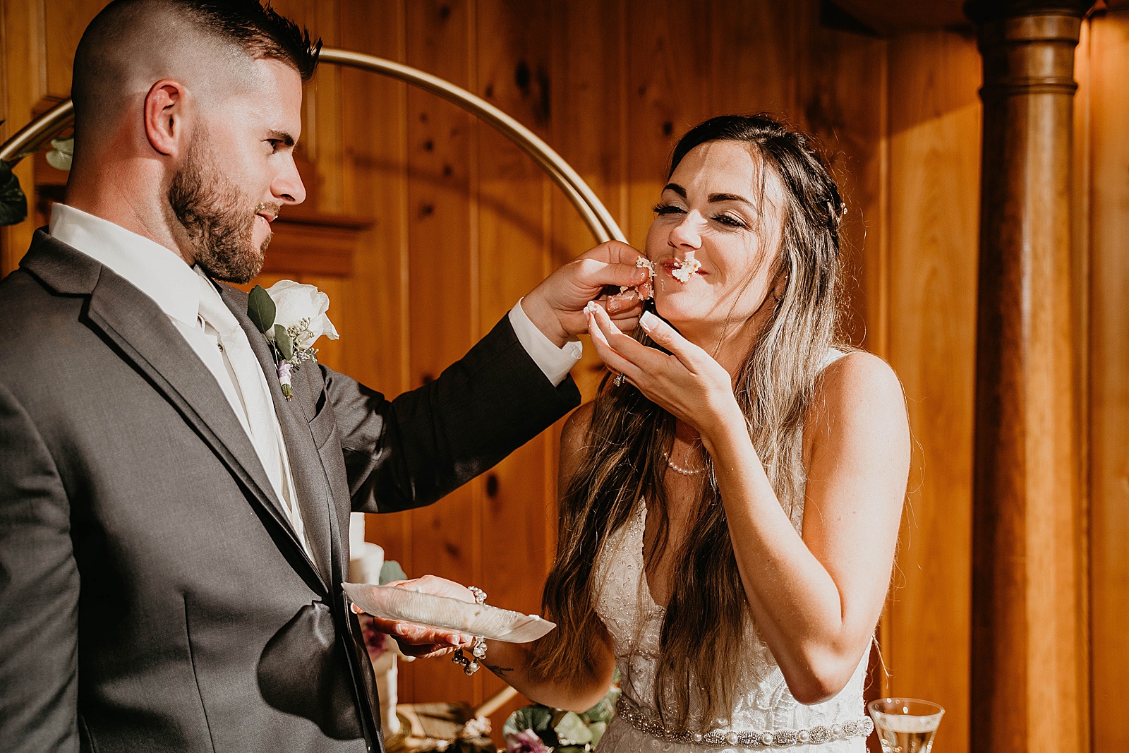 Estate on the Halifax Wedding captured by South Florida Wedding Photographer, Krystal Capone Photography