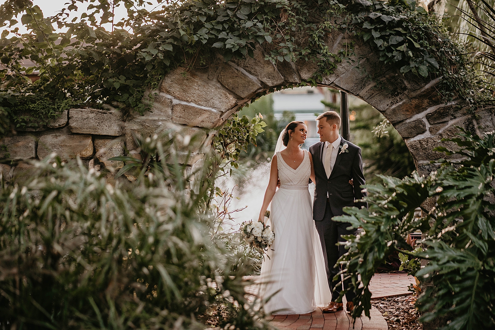 Romantic South Florida Wedding Photos by Palm Beach Wedding Photographer, Krystal Capone Photography