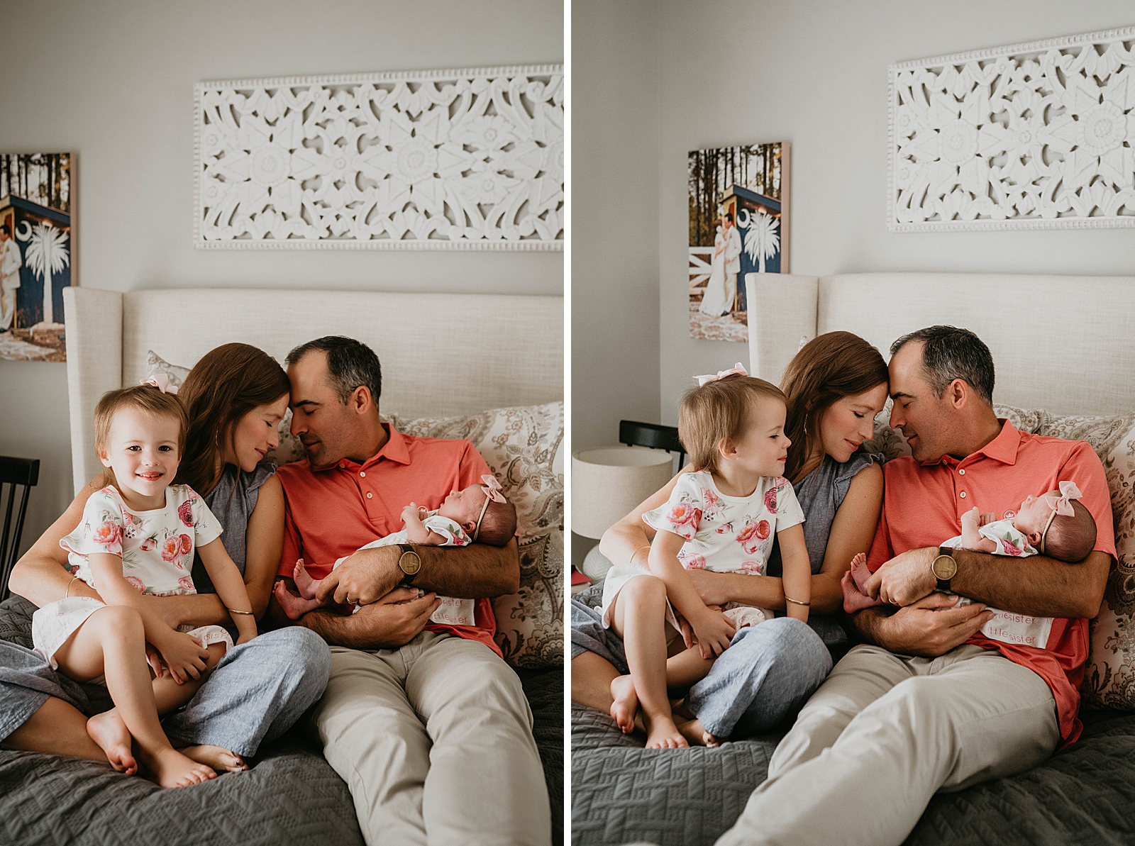 South Florida In Home Family Photos by Krystal Capone Photography